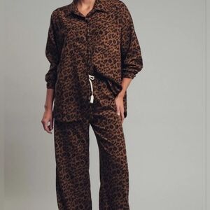#89787  🛑S,M,L Fabulous Chic Boho Leopard 2pc Set